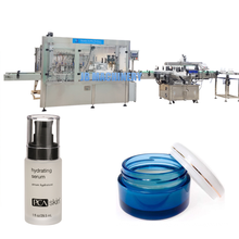 JB-JG8B Automatic 8 heads cream jar filling machine, spray bottle lotion filling and capping machine